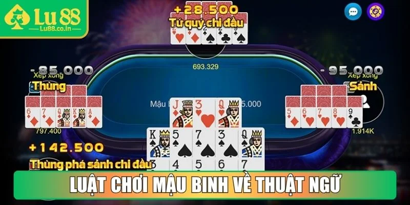 Luật chơi Mậu Binh những điều cần biết về thuật ngữ