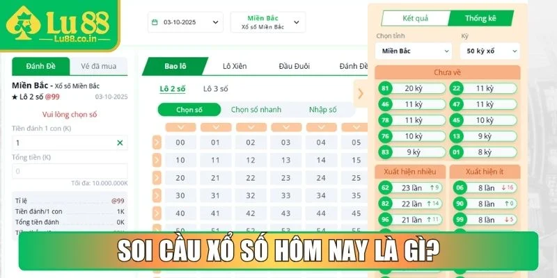 Soi cầu xổ số hôm nay là gì?